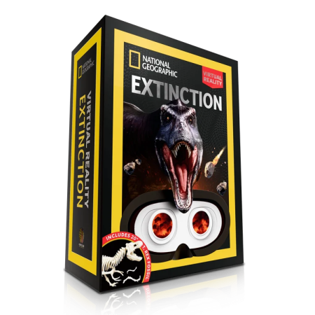 Varsta - Kit STEM interactiv VR National Geographic - Extinctia dinozaurilor