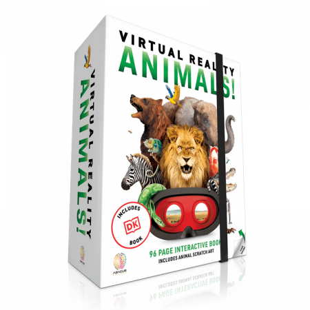 Cadouri Baieti - Set educativ interactiv VR - Lumea Animalelor in Realitate Virtuala