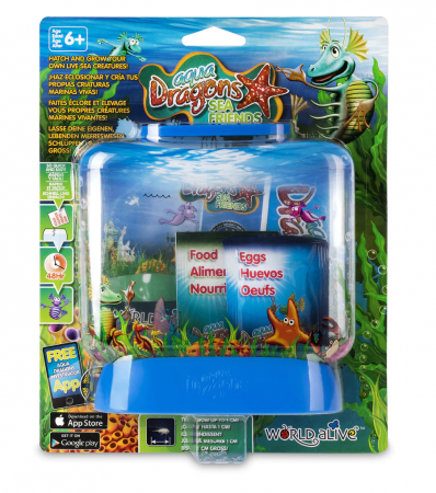 Cadouri Baieti - Set educativ STEM - AQUA DRAGONS® Habitat economic - Sea Friends basic