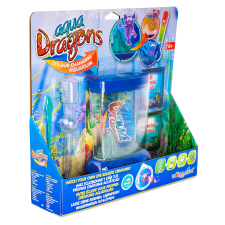 Experimente - Set educativ STEM - AQUA DRAGONS   Habitat in culori schimbatoare