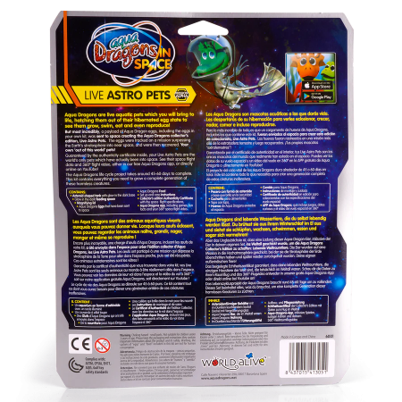 Set educativ STEM - AQUA DRAGONS® - Habitat Lumea subacvatica - acvariu asteroid cu LED-uri [4]