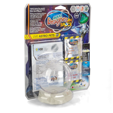 Cadouri Baieti - Set educativ STEM - AQUA DRAGONS® - Habitat Lumea subacvatica - acvariu asteroid cu LED-uri