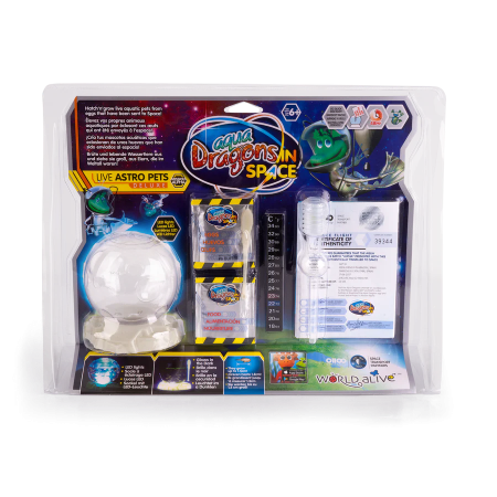 Set educativ STEM - AQUA DRAGONS® - Habitat Lumea subacvatica - acvariu asteroid Deluxe cu LED-uri [3]