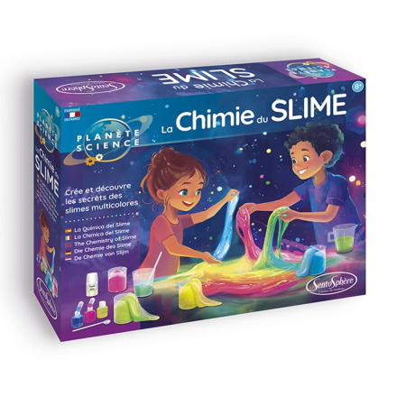 Jucarii Educative - Set experimente chimie - Misterul Materiei Vascoase (Slime) - Sentosphere