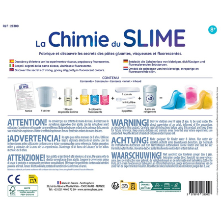 Set experimente chimie - Misterul Materiei Vascoase (Slime) - Sentosphere [3]