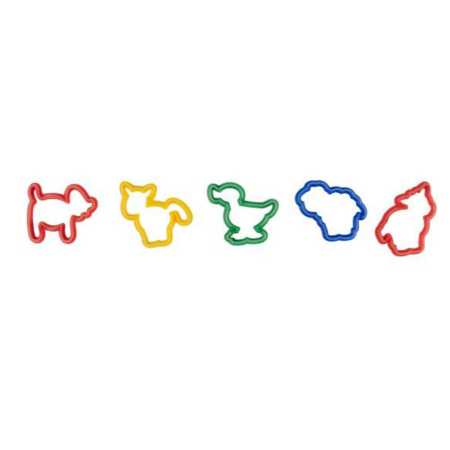 Modelat - Set forme pentru plastilina - Animalute de la ferma