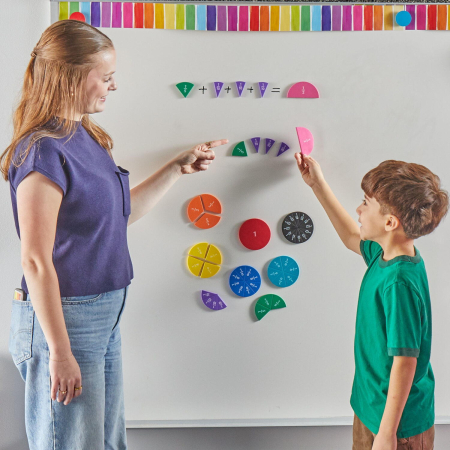 Set fractii magnetice Rainbow Fraction® [4]