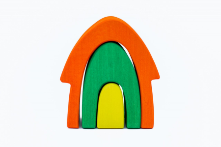 Set handmade Marc toys, Casuta din povesti Bleu [10]