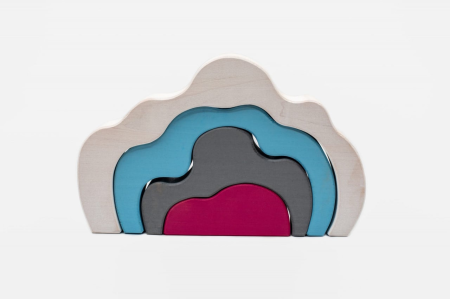 Sortatoare si stivuitoare - Set handmade Marc toys, Elementul aer