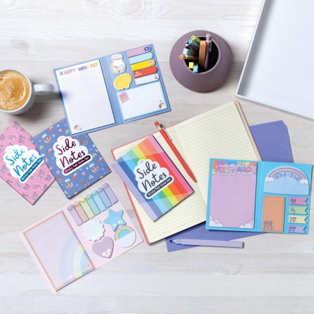 Set index si notite autoadezive - Curcubee pastel [3]