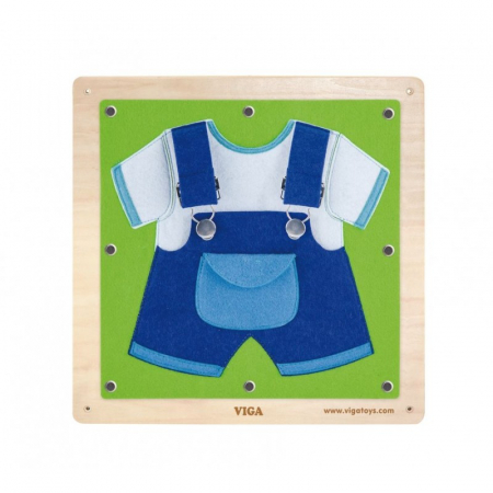 Set jucarii de perete - Incheie imbracamintea, Viga [1]