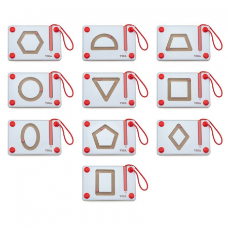 Set magnetic de scriere - Forme geometrice, Viga [1]