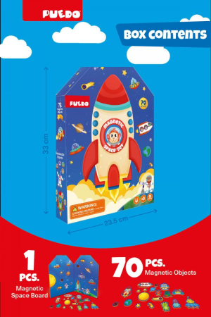 SET MAGNETIC DIN SPUMA EVA, SPATIUL COSMIC, PUEDO [6]