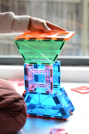 Set magnetic Magblox - 36 piese magnetice accesorii pentru constructie [10]