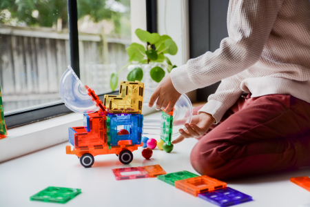 Set magnetic Magblox - 36 piese magnetice accesorii pentru constructie [5]