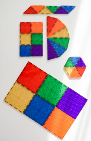 Set magnetic Magbrix 66 piese translucide [1]