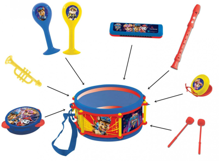 SET MUZICAL CU 7 PIESE, PAW PATROL [2]