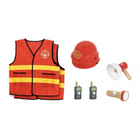 Jucarii de rol - Set pentru joc de rol Pompier cu 8 Piese, Viga
