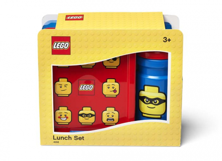 Back to school -  Set pentru pranz LEGO Classic albastru-rosu