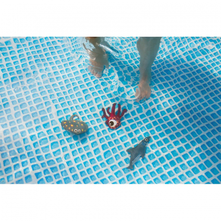 Set pentru scufundari Rechin, caracatita si pisica de mare, BS Toys [2]