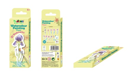 Set pictura cu apa - semne de carte Flori, colectia Creatii Naturale [13]