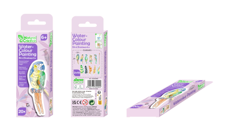 Set pictura cu apa - semne de carte Pasari, colectia Creatii Naturale [14]