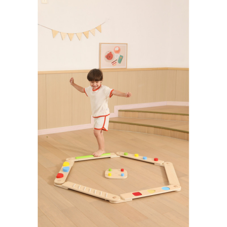 Set senzorial de echilibru pentru copii, Viga [3]