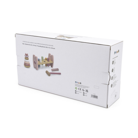 Set stivuitor si mini banc cu ciocan, Vulpe, PolarB Viga [1]