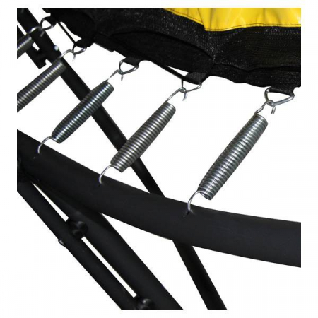 Set trambulina 488 cm cu plasa si scarita Ookee Jump Carbon [2]