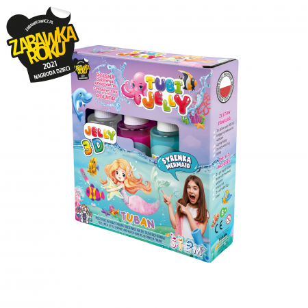 Cadouri Fete - SET TUBI JELLY (gel modelator) cu 3 culori – SIRENA