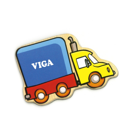 Set vehicule magnetice din lemn [2]