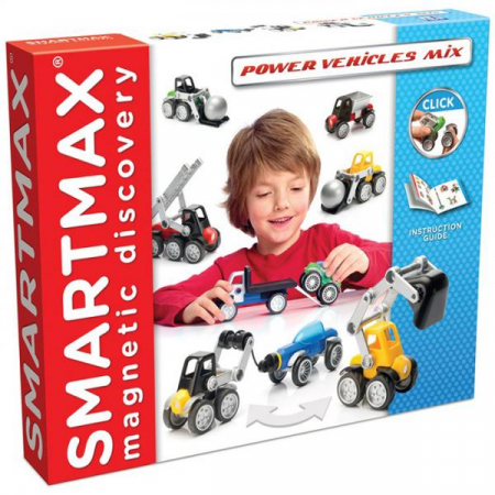 Vehicule - SMARTMAX PLAY POWER MIX, 2-3 ani +