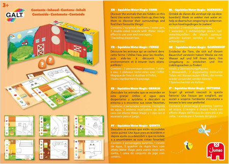 Set Water Magic de colorat: La ferma cu Squishies [1]