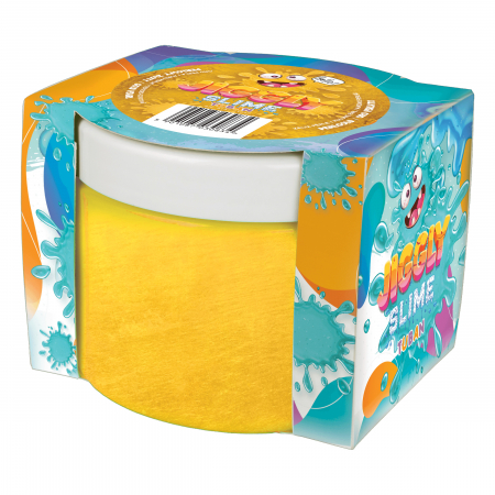 Jocuri educative - Slime in cutie JIGGLY SLIME ,   auriu perlat, 500 g