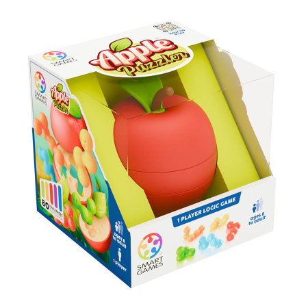 Noutati - Smart Games - Apple Puzzler, joc de logica cu 80 de provocari, 8+ ani, editie internationala