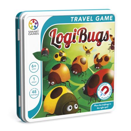 Noutati - Smart Games - Logibugs, joc de logica cu 48 de provocari, 6+ ani