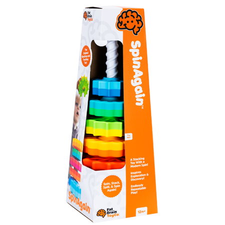 Cadouri Fete - SpinAgain – Turn de stivuire rotativ pentru copii
