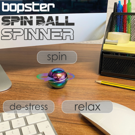 Spinner metalic in culori diverse, Boppi [6]