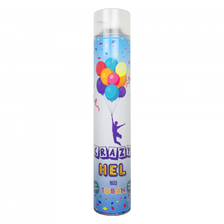 Deco - Spray Heliu pentru baloane, Crazy Hel