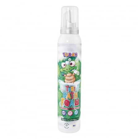 Jucarii Senzoriale - Spuma creativa pentru baie si slime  - TUBI  – VERDE 200 ml