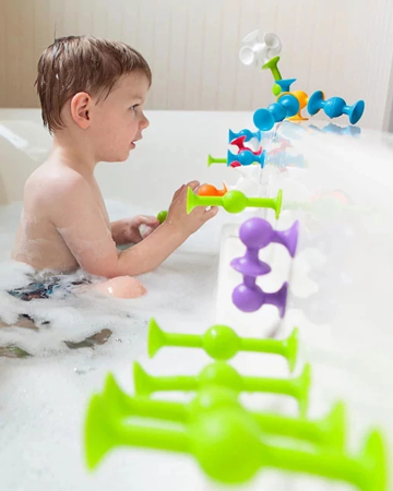 Squigz Deluxe – Set de construcție cu 44 de piese cu ventuze [8]