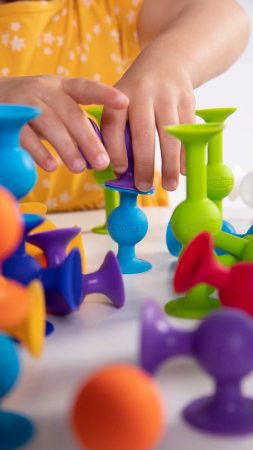 Squigz Deluxe – Set de construcție cu 44 de piese cu ventuze [6]