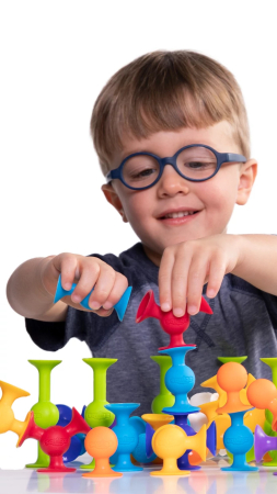 Squigz Deluxe – Set de construcție cu 44 de piese cu ventuze [4]