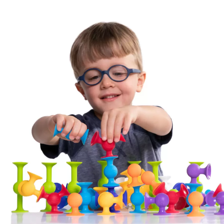 Squigz Starter – Set de construcție cu 22 de piese cu ventuze [10]