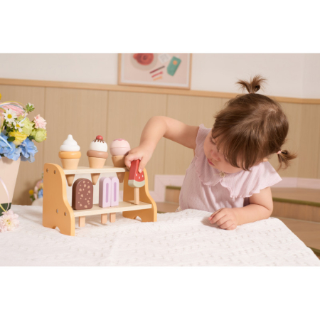 Stand inghetata pe bat din lemn (6 piese), PolarB Viga [2]