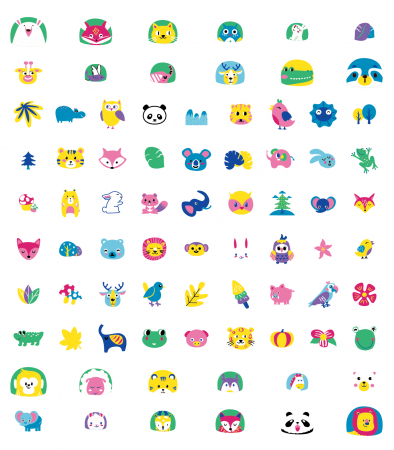 Stickere pentru unghii - Animale [3]