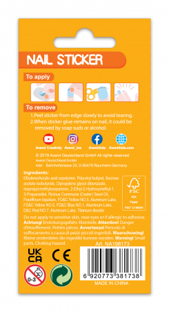 Stickere pentru unghii fosforescente - Animale salbatice [3]