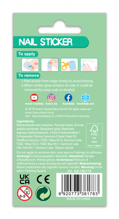 Stickere pentru unghii cu sclipici - Animale [3]