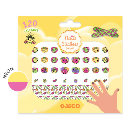 Accesorii - Stickere pentru unghii model variat, Djeco