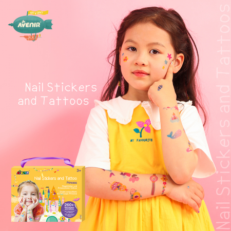 Stickere pentru unghii si tatuaje - Sirena [8]